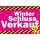 Poster Plakat Winterschlussverkauf - WSV in Pink Quer