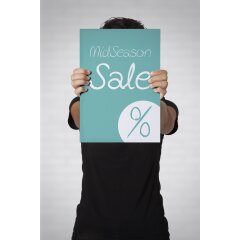 Poster Plakat - Midseason Sale - türkis
