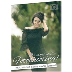 Poster Plakat - Professionelles Fotoshooting DIN A1 -...