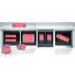 Sparpaket XXL Midseason Sale "Serie Lisa" Rot