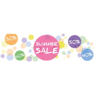 Banner - SSV Summer SALE - ! 150 x 50cm !  Papier 140g/m²