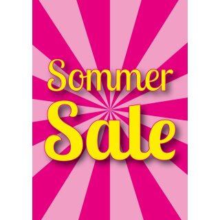 Poster Plakat - SSV Sommer SALE Candy DIN A0 - 84,1 x 119,7 cm