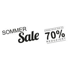 Banner, auch selbstklebend - SSV Sommer SALE bis 70% - !...