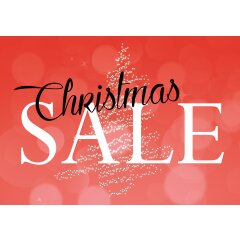Weihnachtsplakat Poster "Christmas Sale"...