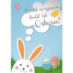 Poster Plakat - Bald ist Ostern DIN A1 - 59,4 x 84,1 cm