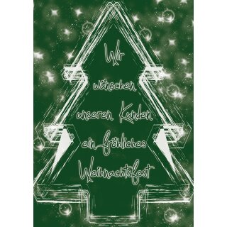 Plakat Poster Weihnachten - Frohes Fest -