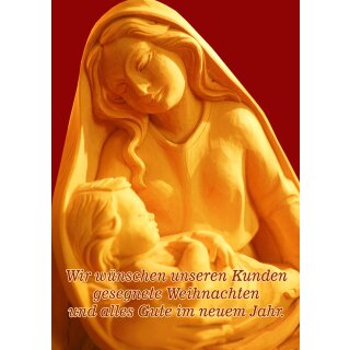 Plakat Poster - Gesegnete Weihnachten DIN A2 - 42 x 59,4 cm